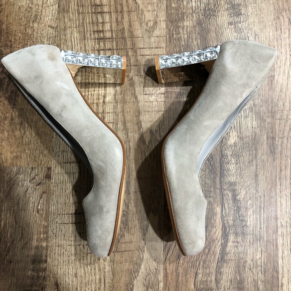 Dune London Diamante Concessions Crystal Suede Hee - Picture 5 of 8
